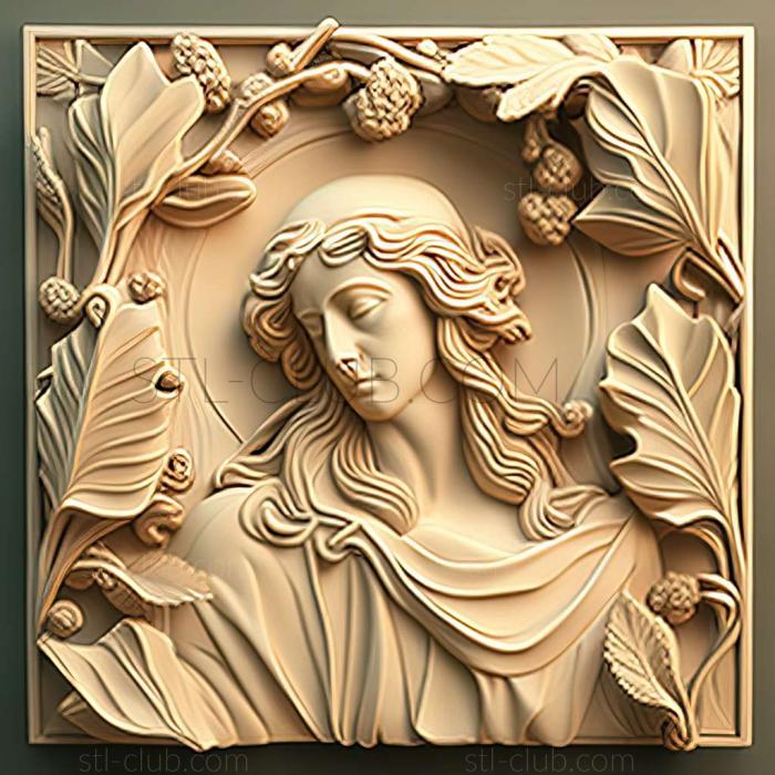 3D model sandro botticelli (STL)